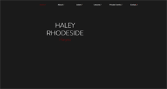 Desktop Screenshot of haleyharp.com