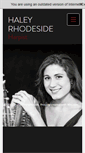 Mobile Screenshot of haleyharp.com